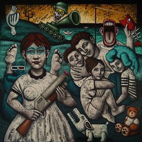 Gemälde, Zone à défendre, Nicolas Monjo