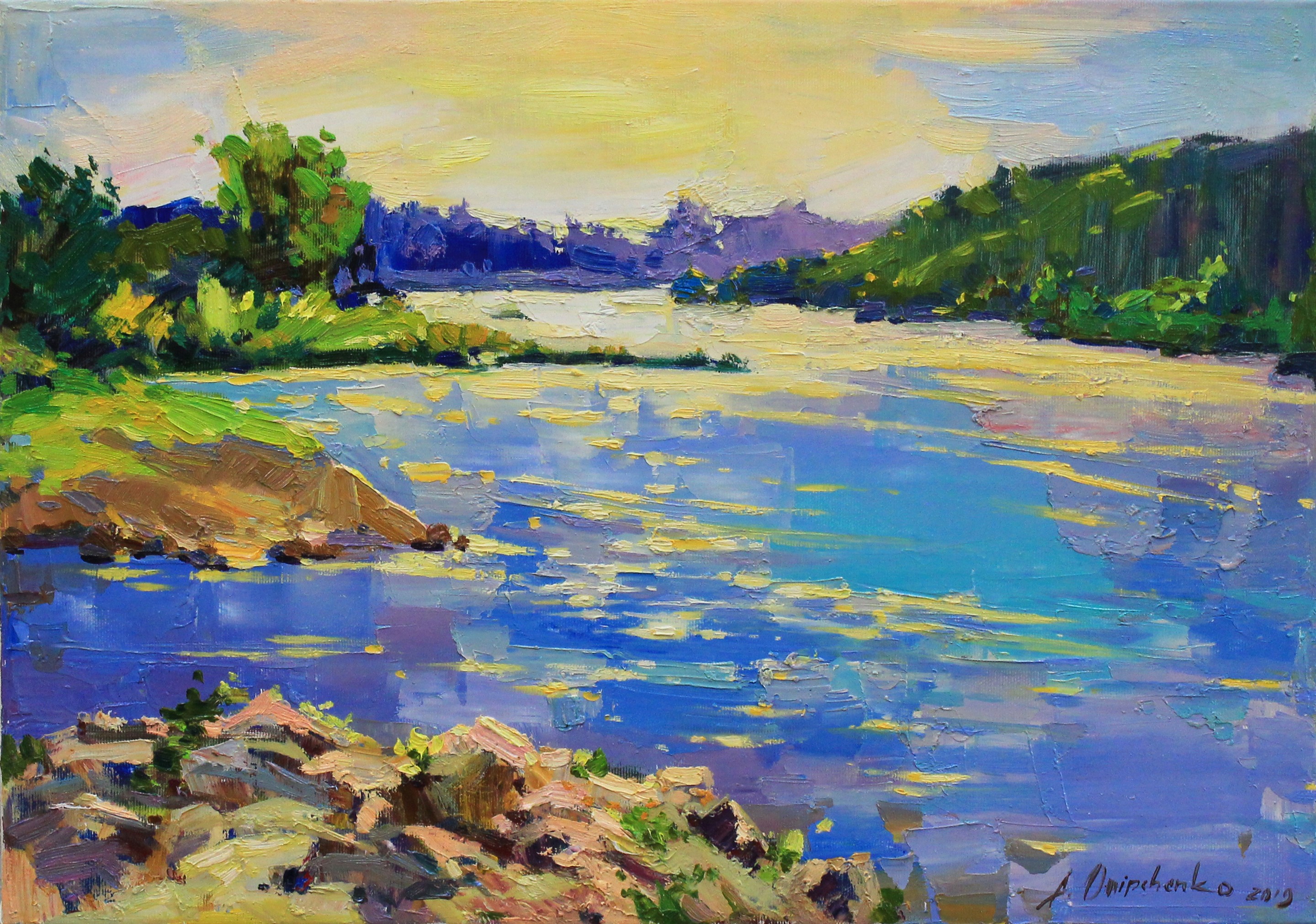 Alisa Onipchenko-Cherniakovska, Summer on the river Alisa Onipchenko-Cherniakovska, Summer on the river