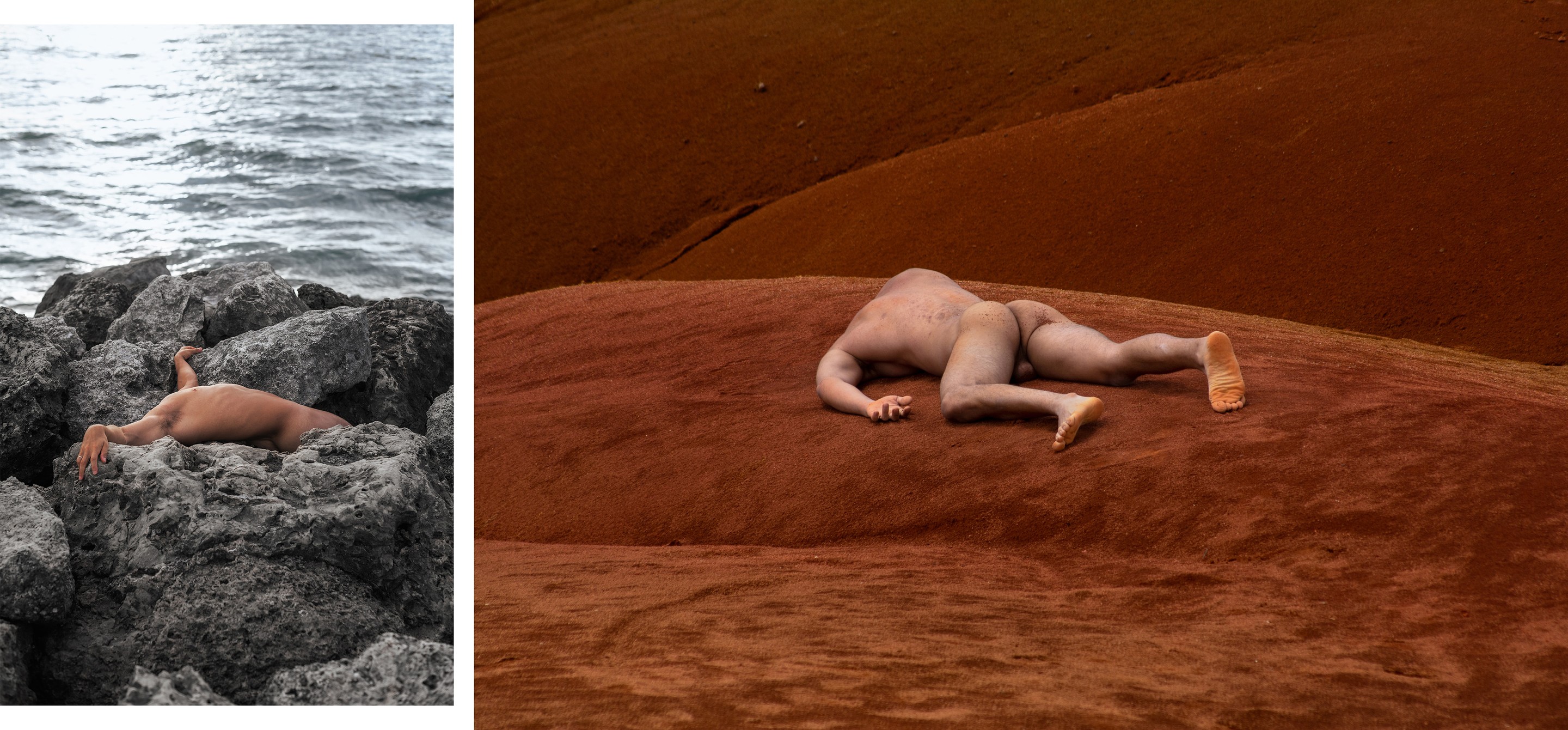 Javier Rey, Engulfment - Cartagena 4 and Mosquera 5, Diptych Javier Rey, Engulfment - Cartagena 4 and Mosquera 5, Diptych