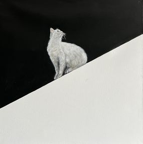 Gemälde, Minimalist Cat Art That’s Too Cool to Ignore, Victo