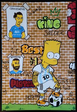 Gemälde, Bart so foot, MHY