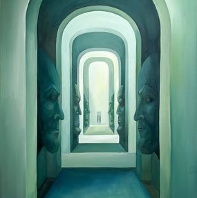 Gemälde, There is no only truth, Lisa Feuerstein
