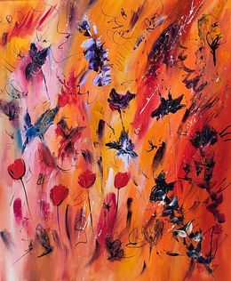 Painting, L'oiseau butineur, Âme Sauvage