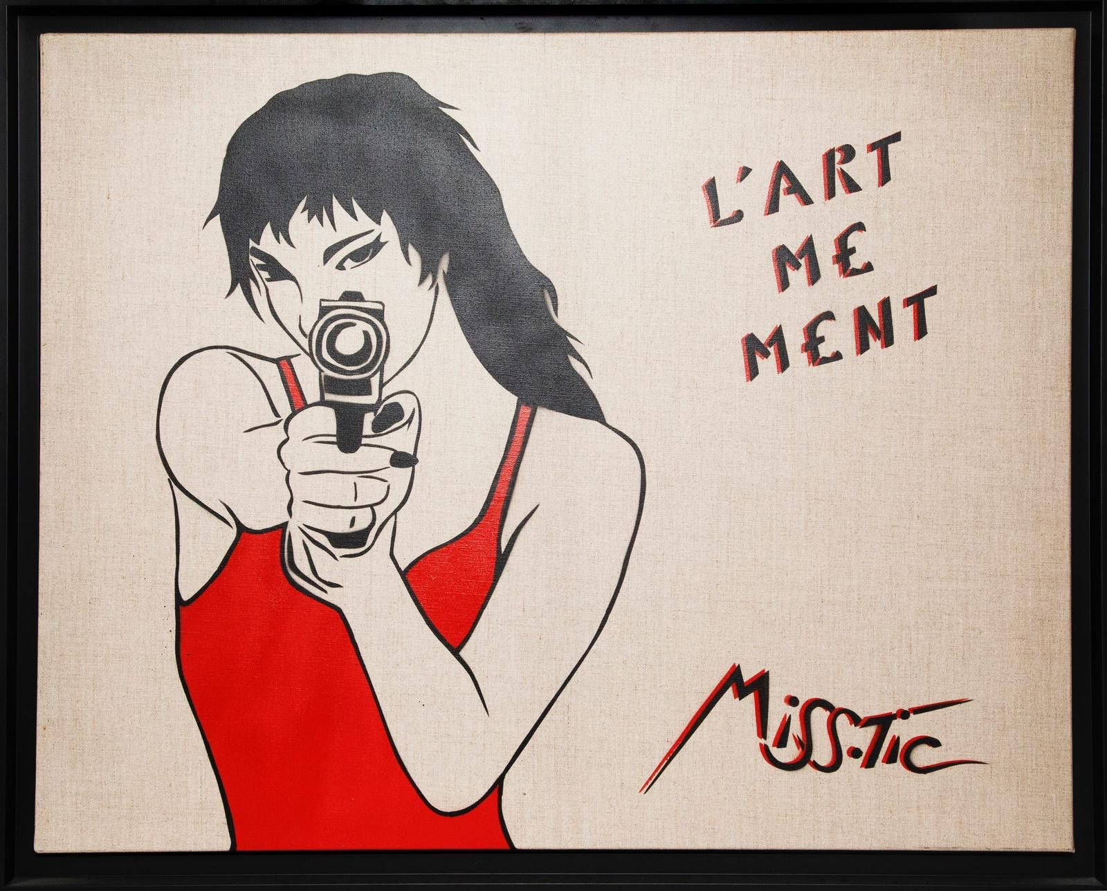 Miss.Tic, L'art me ment Miss.Tic, L'art me ment