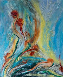 Painting, Emanation, Françoise Dugourd-Caput