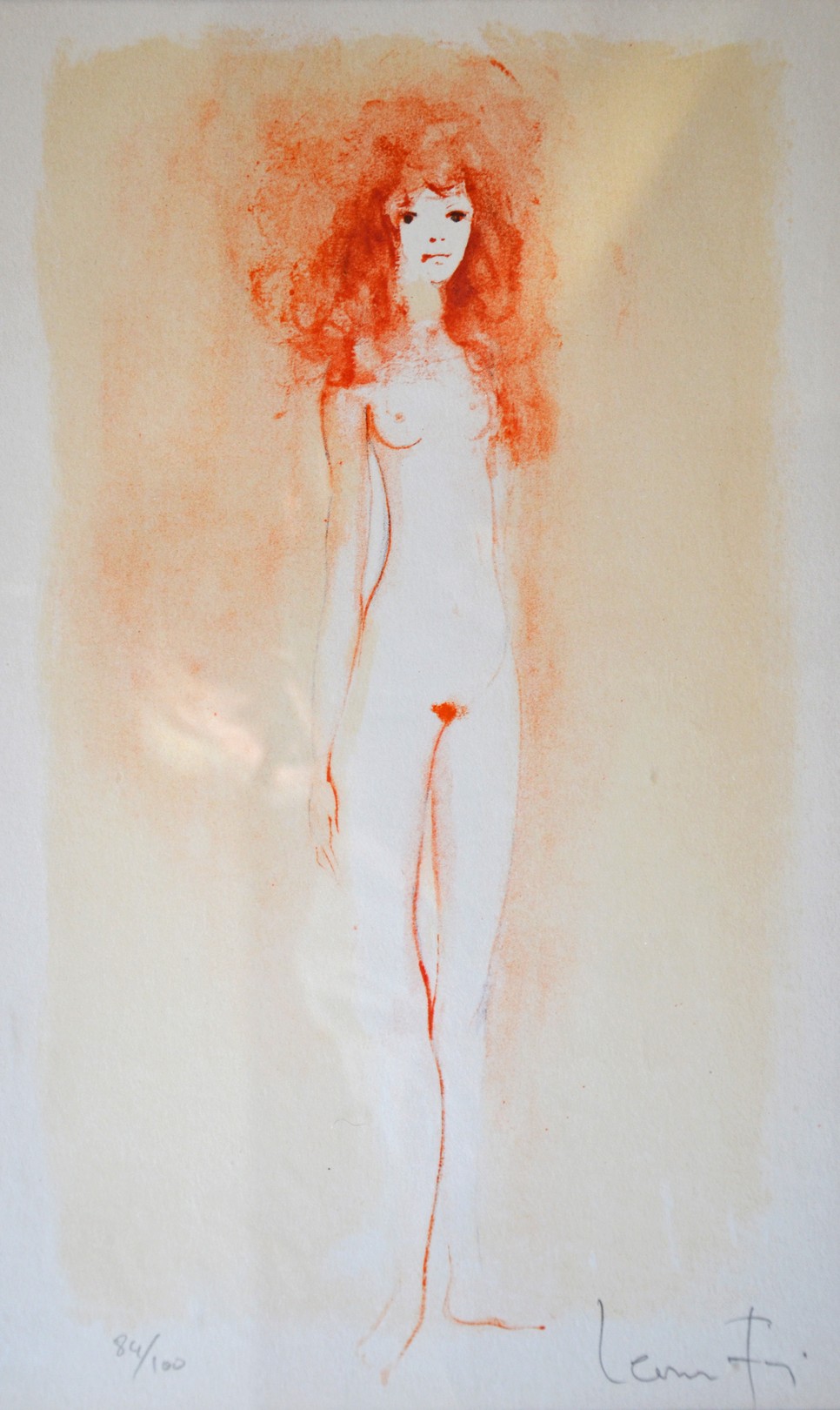 Leonor Fini, Jeune fille dénudée Leonor Fini, Jeune fille dénudée