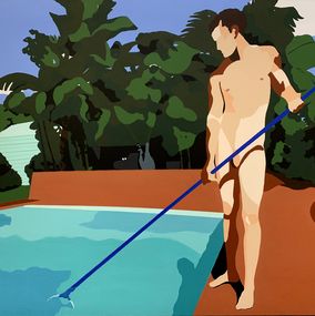 Gemälde, Le piscinier de Miami, Michel Das
