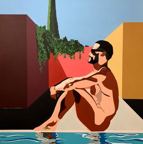 Gemälde, Nu à Mexico, Michel Das