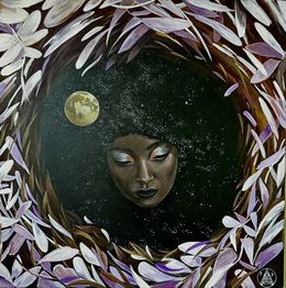 Peinture, Moon Girl, Denys Dytyniuk