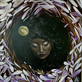 Peinture, Moon Girl, Denys Dytyniuk