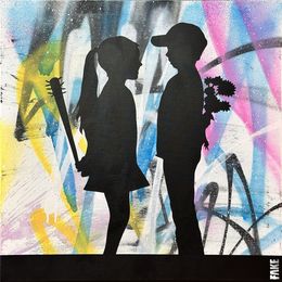 Peinture, Fake love, Fake