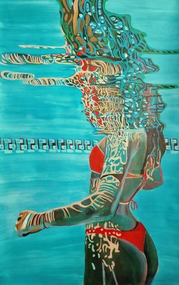 Gemälde, Underwater, Alexandra Djokic
