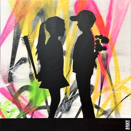 Peinture, Fake love, Fake