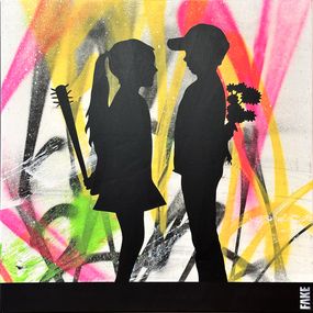 Peinture, Fake love, Fake