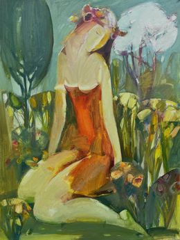 Painting, Beneath the Blooming Sky, Mateos Sargsyan