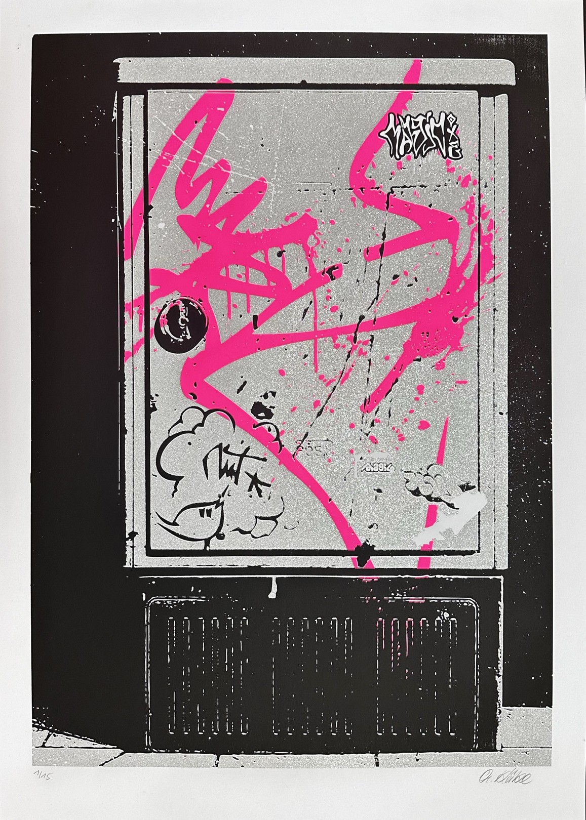 Oliver Räke (Magic), Stromkasten (pink) Oliver Räke (Magic), Stromkasten (pink)