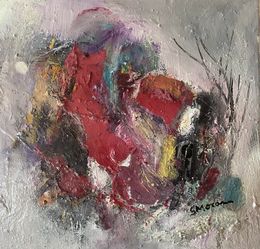 Painting, Rose, Steliana Mocanu