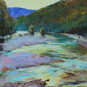 Gemälde, Summer evening, Alisa Onipchenko-Cherniakovska