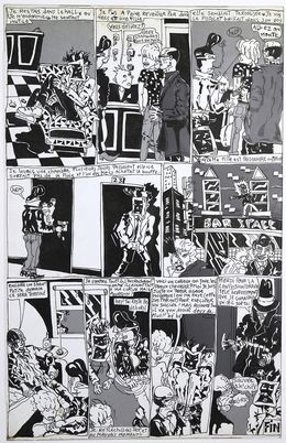Fine Art Drawings, Ice Crime (2), Olivia Clavel