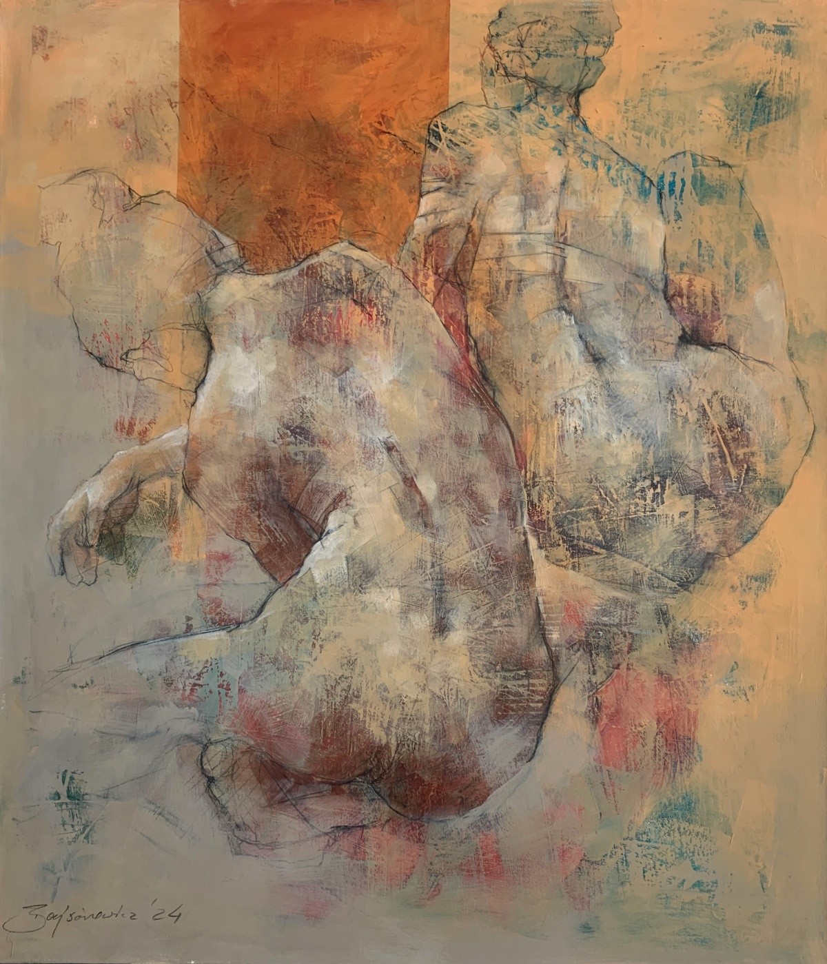 Michal Bajsarowicz, A nude Michal Bajsarowicz, A nude