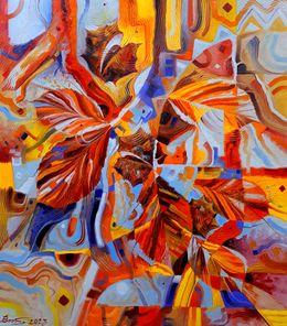 Painting, Chestnuts in October, Voichenko Sergiy
