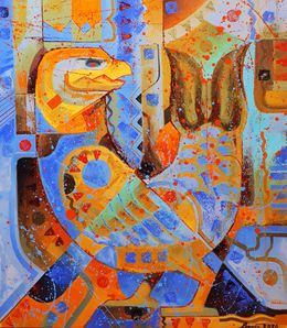 Painting, Fish de Bird, Voichenko Sergiy