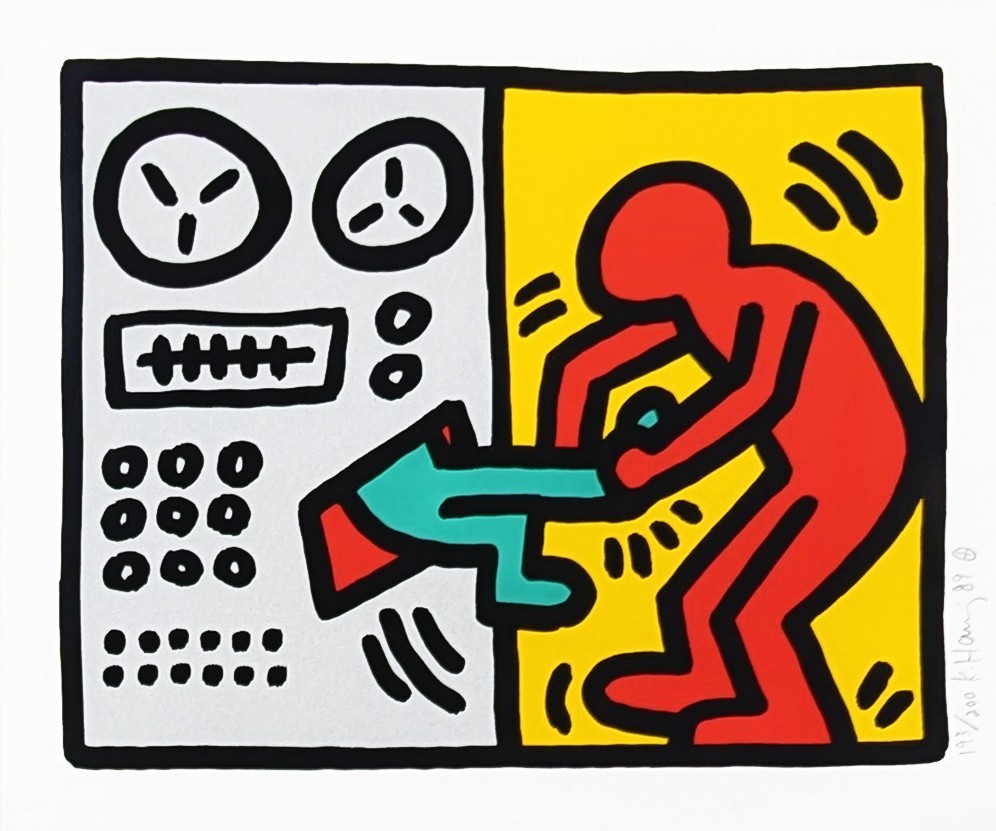 Keith Haring, Pop Shop III (1) Keith Haring, Pop Shop III (1)