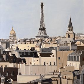 Gemälde, L'empreinte du temps, Marie France Garrigues