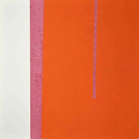 Print, Green Cosmos - Orange, Eleni Zerva