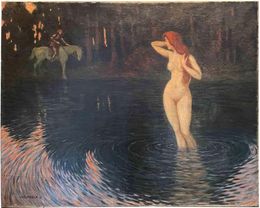 Painting, Nymph, Walter Einbeck
