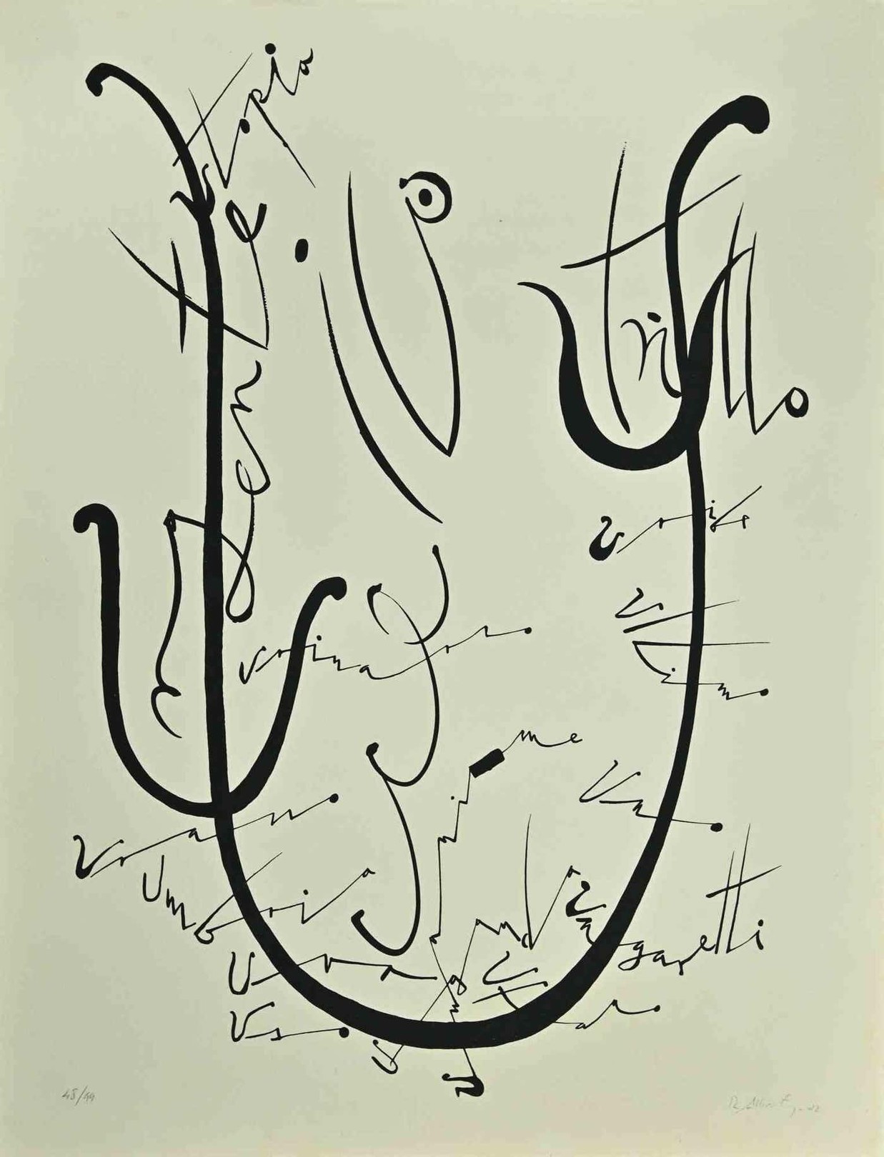 Rafael Alberti, Letter U Rafael Alberti, Letter U