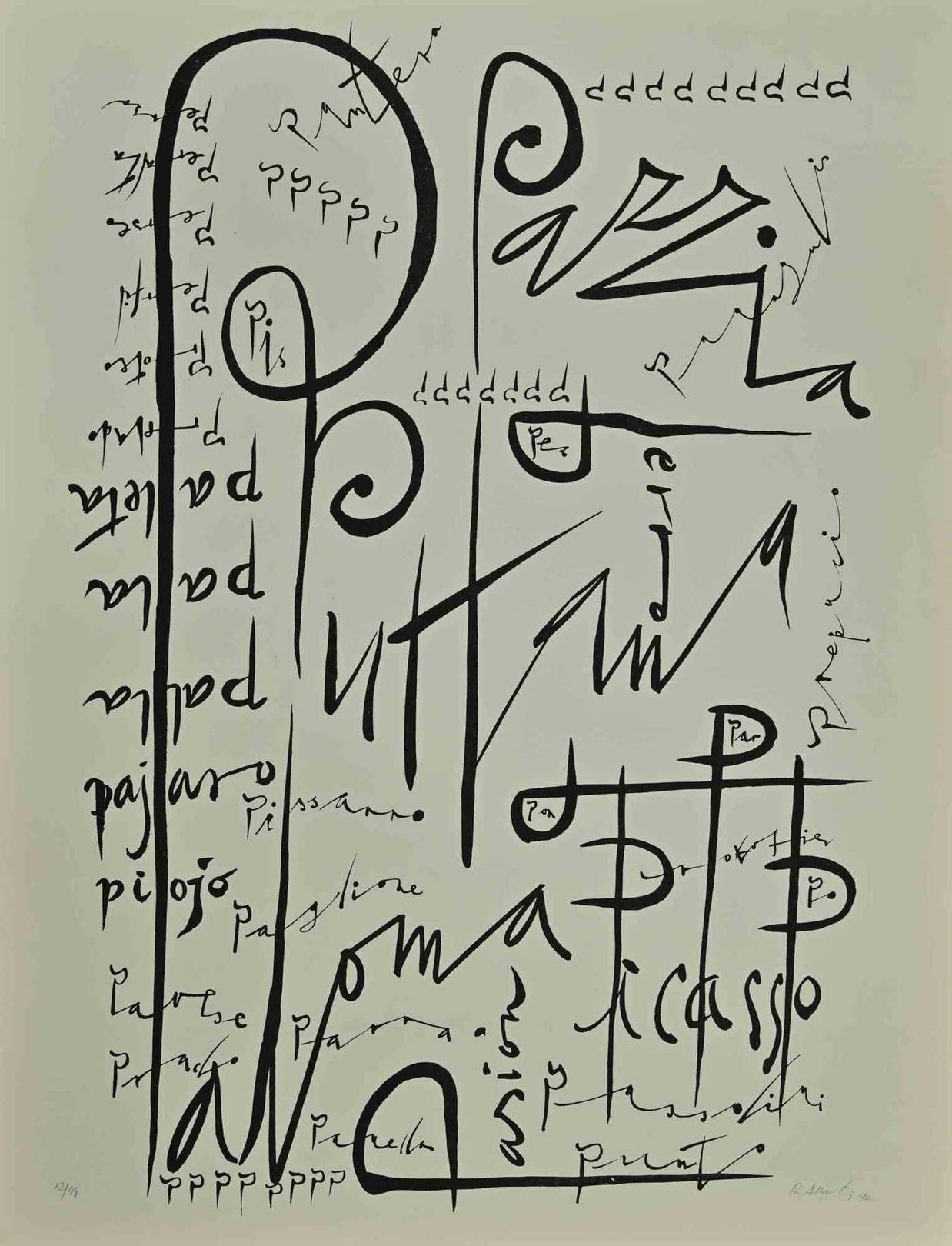 Rafael Alberti, Letter P Rafael Alberti, Letter P