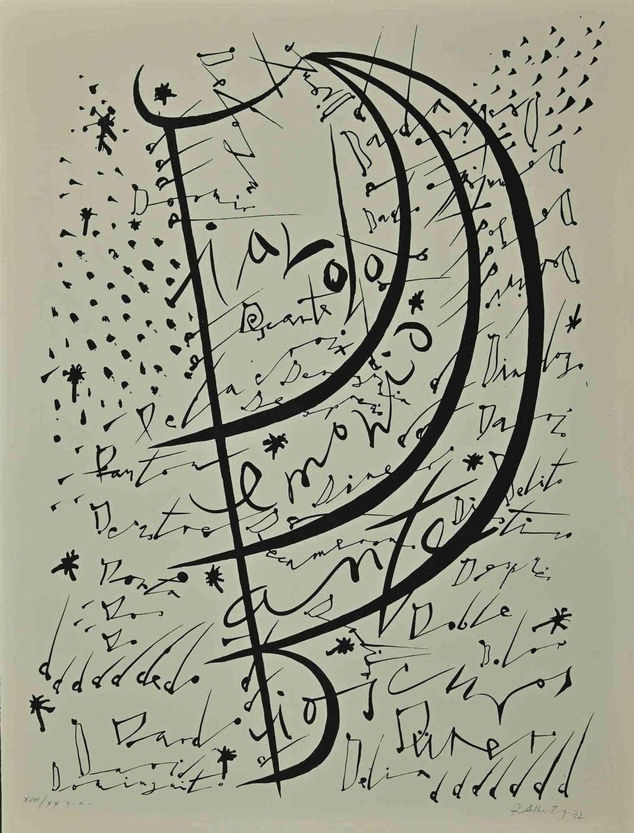 Rafael Alberti, Letter D Rafael Alberti, Letter D
