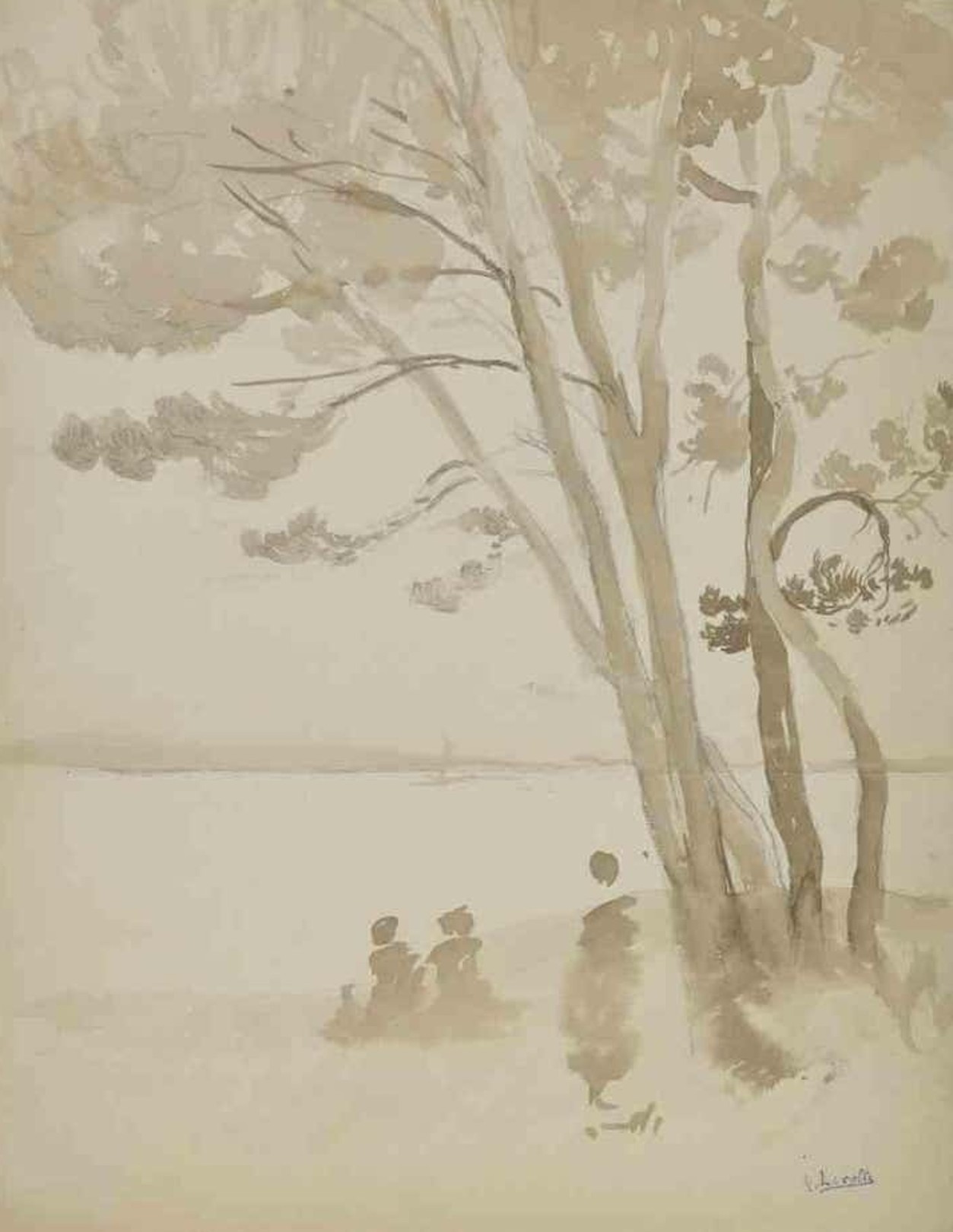 Henry Lerolle, The Tree Henry Lerolle, The Tree