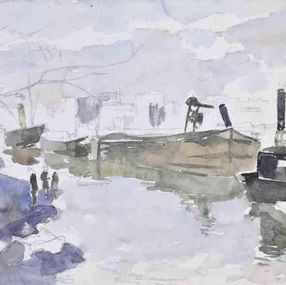Zeichnungen, Landscape, Eliane Diverly