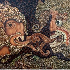 Peinture, Dragon Kiss, Valery Tatar