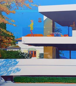 Painting, Birdie, Valery Tatar