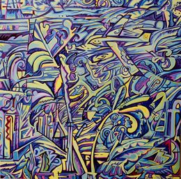 Peinture, Flight from Barcelona to Vienna, Valery Tatar