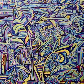 Peinture, Flight from Barcelona to Vienna, Valery Tatar