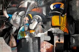 Painting, Kiss of Judas, Valery Tatar