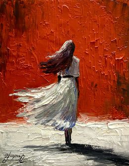 Painting, Stillness Before the Wind, Vahe Bagumyan
