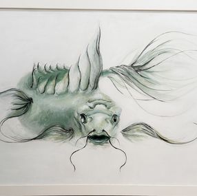 Gemälde, Dragonfish, Lisa Feuerstein