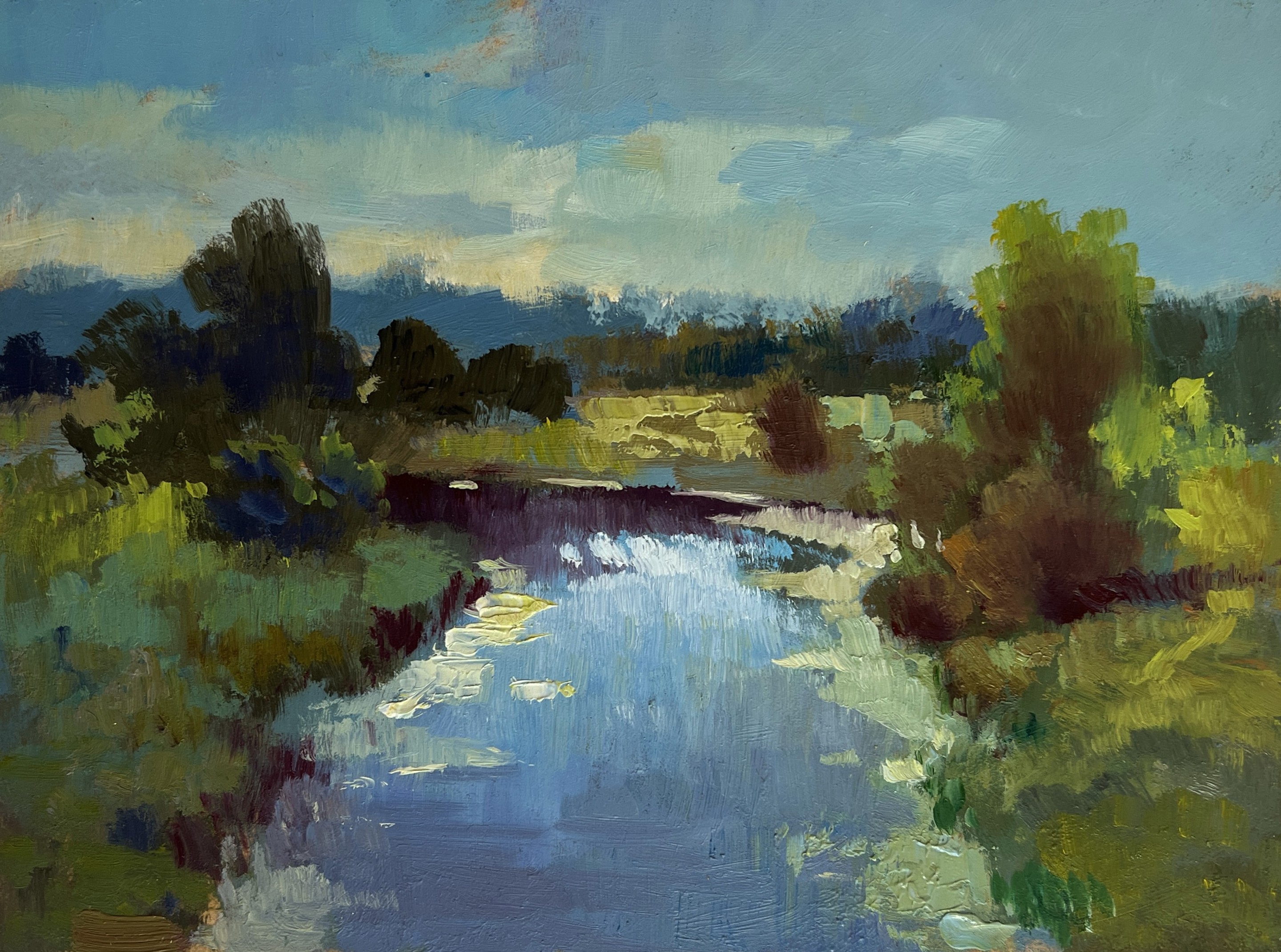Suprunchuk Yuriy, Sunset clouds over the river Suprunchuk Yuriy, Sunset clouds over the river