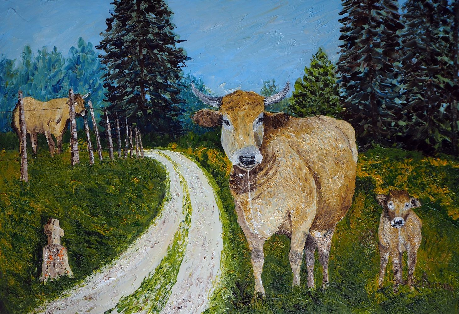 Gyslaine Pachet-Micheneau, Sur le chemin de Saint Jacques Gyslaine Pachet-Micheneau, Sur le chemin de Saint Jacques