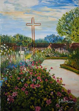 Gemälde, Jardin de curé, Gyslaine Pachet-Micheneau