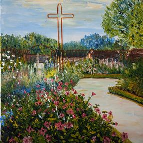 Gemälde, Jardin de curé, Gyslaine Pachet-Micheneau