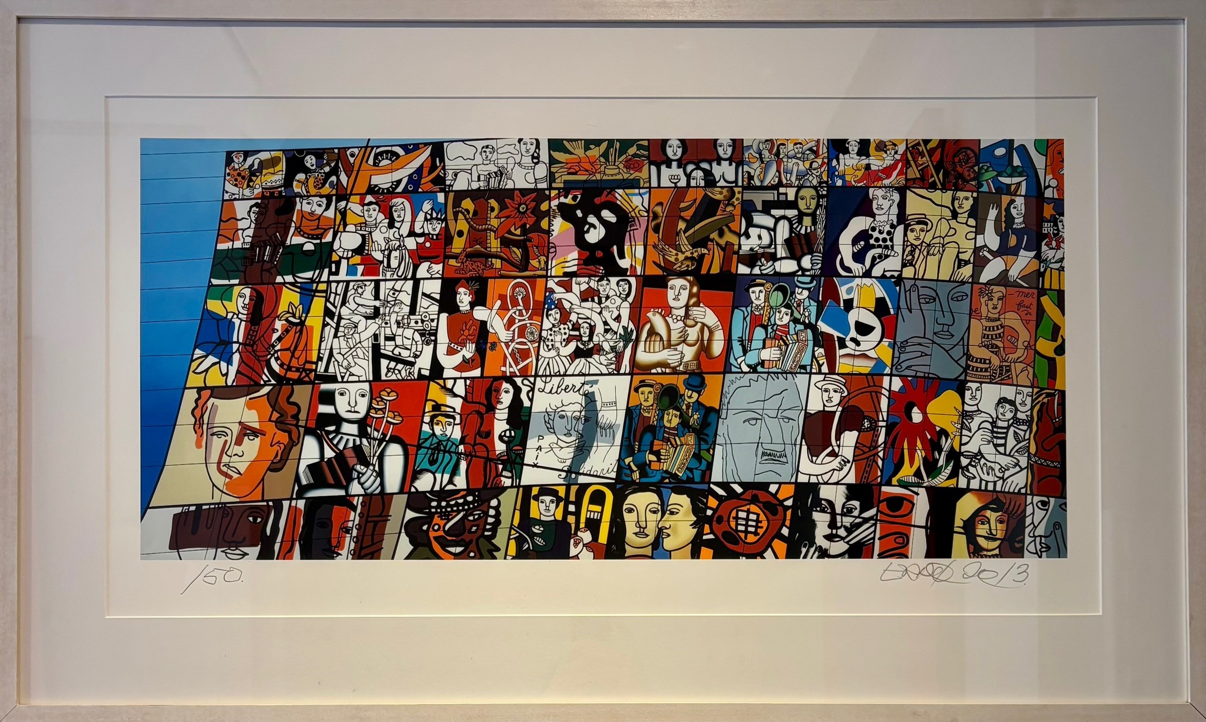 Erró, Hommage à Fernand Léger Erró, Hommage à Fernand Léger