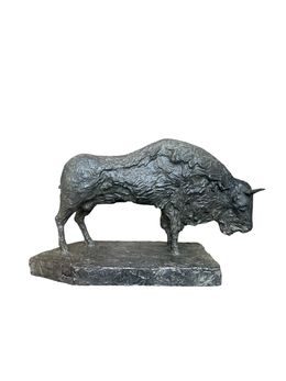 Sculpture, Le bison, Marc Petit