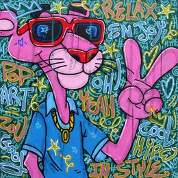 Painting, Yo pink, Rico Sab