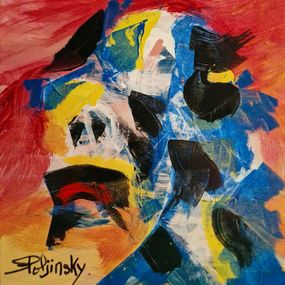 Gemälde, Regard, Serge Poljinsky